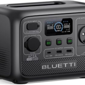 BLUETTI AC2A Estación de Energía Portátil 204Wh | Solo 3,6 kg