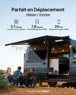 Alternative view of BLUETTI AC70 | Station Électrique Portable 768Wh 1000W