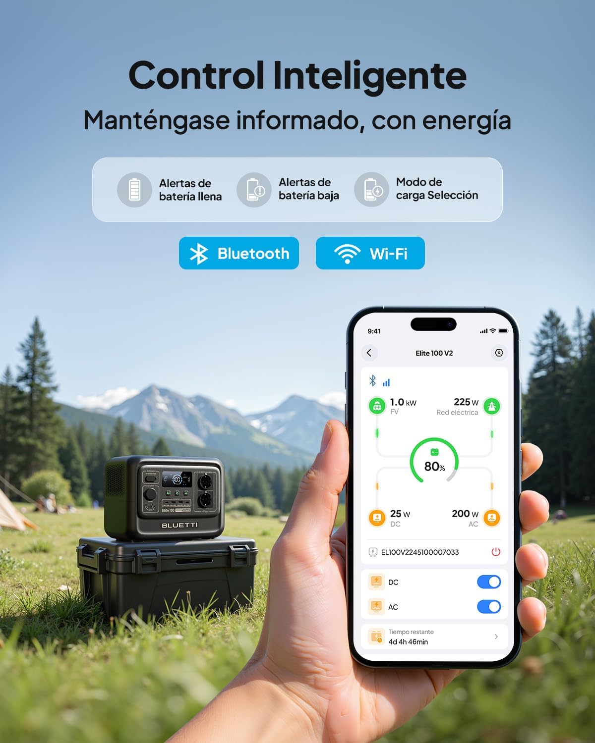 BLUETTI Elite 100 V2 | Station Électrique 1024Wh - 1800W – Image 3