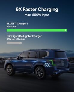 Alternative view of BLUETTI Charger 1 | Chargeur Alternateur 560W 6× Plus Rapide