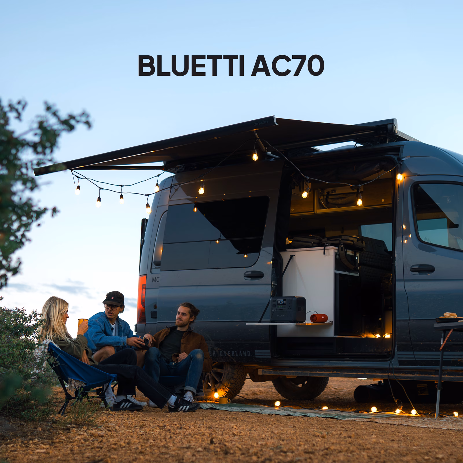 BLUETTI AC70 Portable Power Station 768Wh | Power Lifting 2000W – product image 5