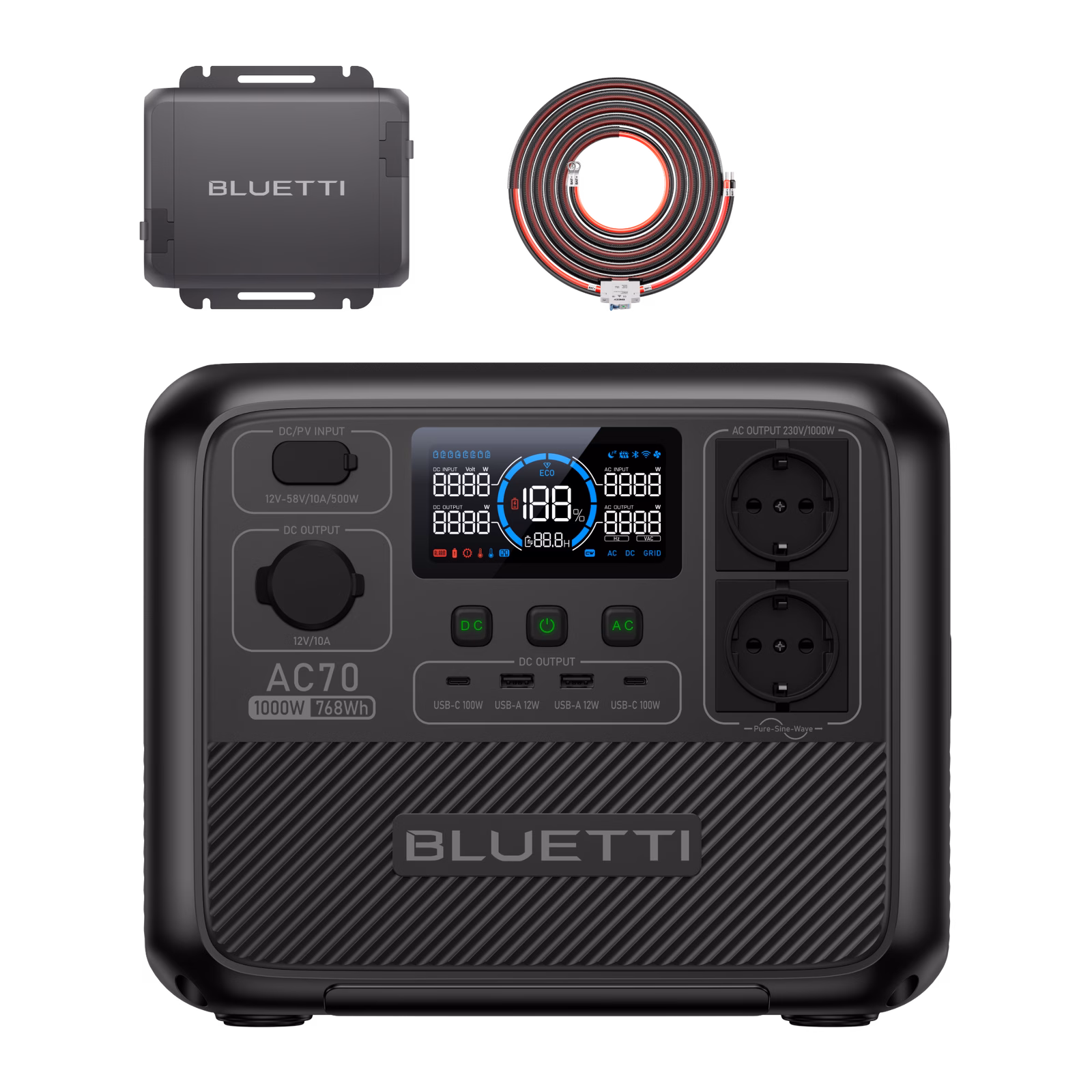 BLUETTI Charger 1 Caricatore Alternatore 560W | 6× Più Veloce – immagine prodotto 2