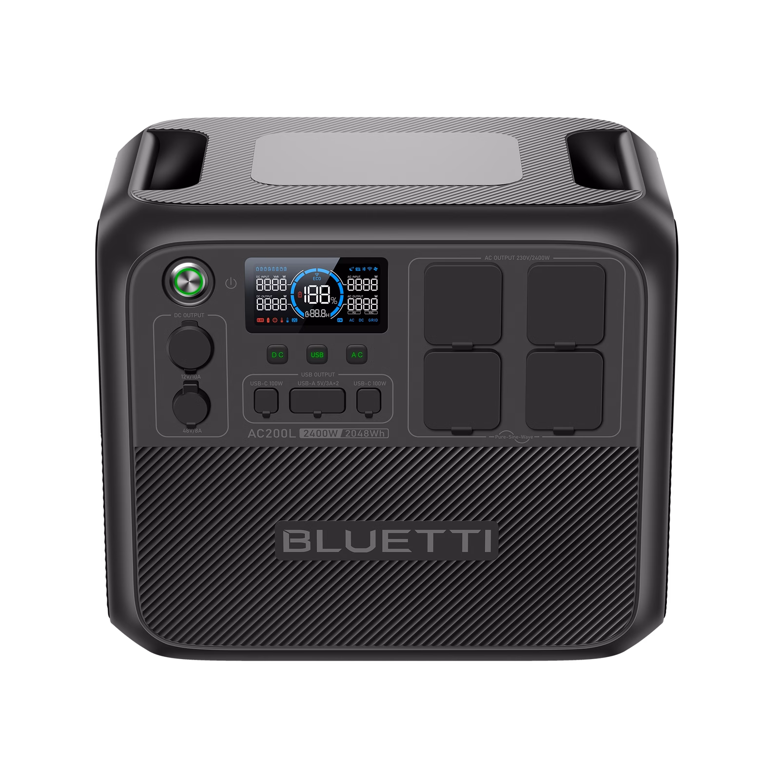 BLUETTI AC200L Estación de Energía 2048Wh Ampliable | 8192Wh – imagen del producto 4