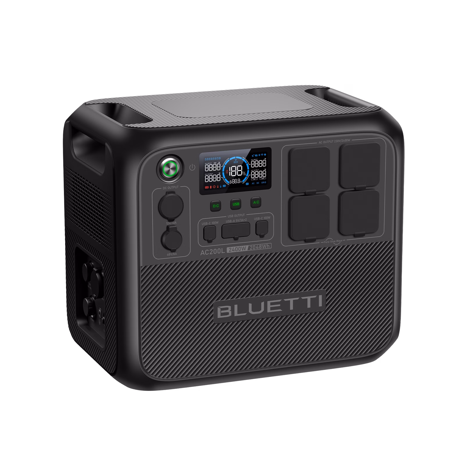 BLUETTI AC200L Portable Power Station 2048Wh Expandable | 8192Wh – product image 5