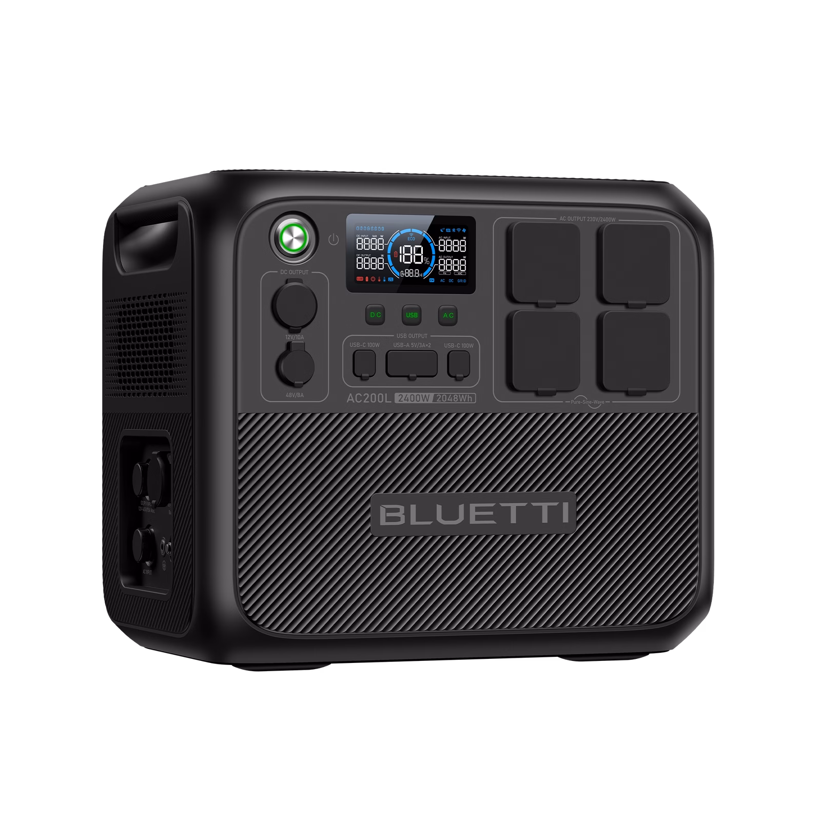 BLUETTI AC200L Portable Power Station 2048Wh Expandable | 8192Wh – product image 2