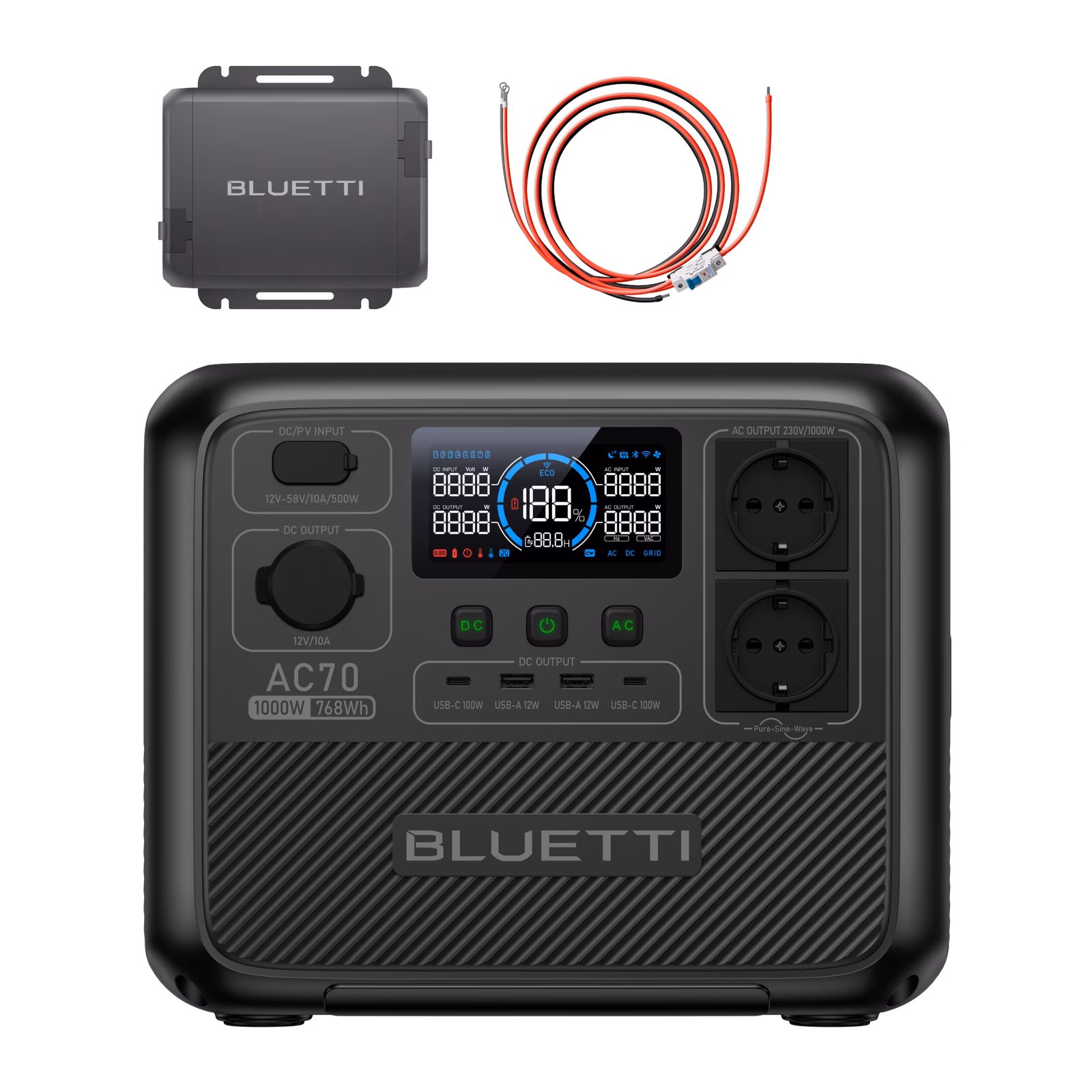 BLUETTI Charger 1 Lichtmaschinen-Ladegerät 560W | 6× Schneller – Produktbild 3