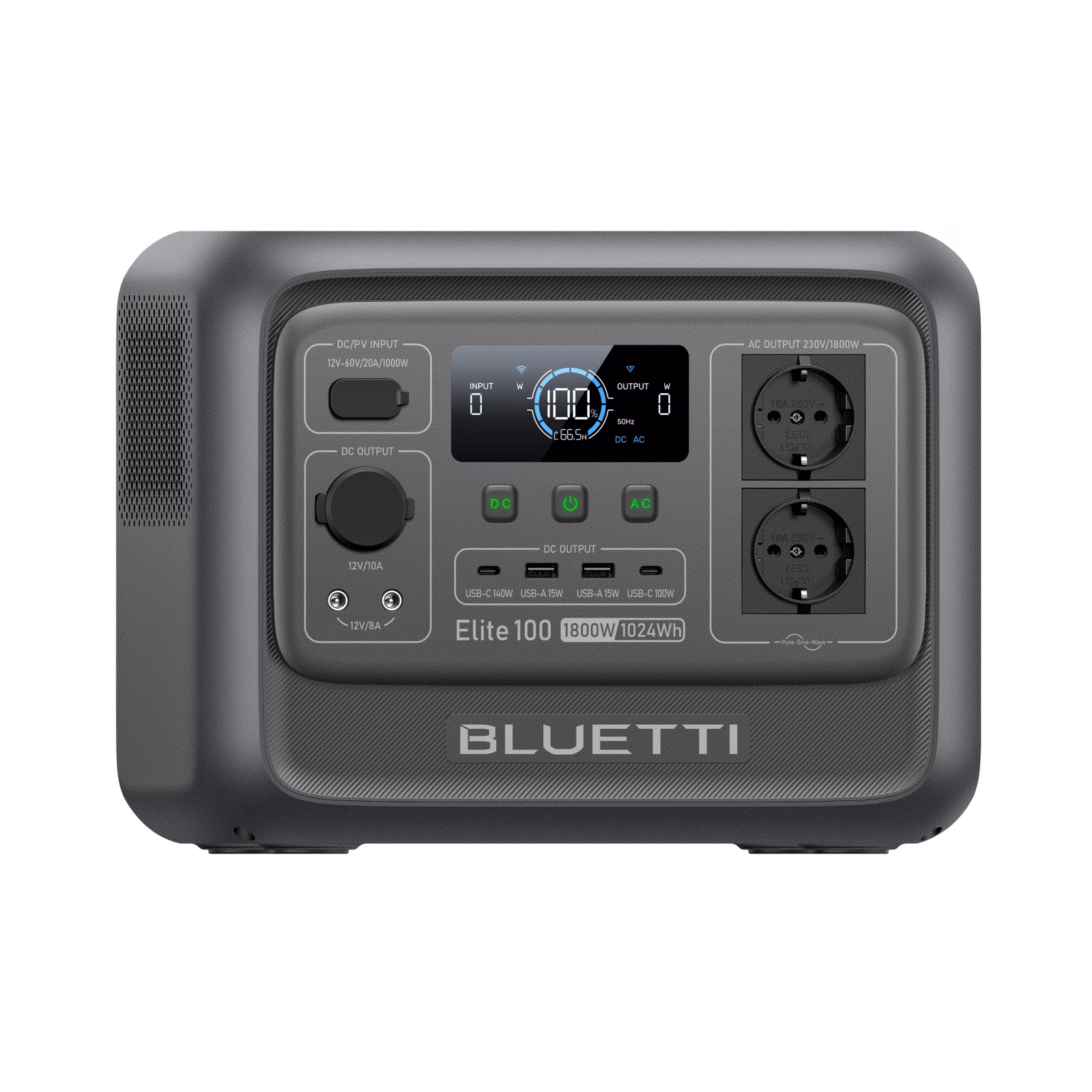 BLUETTI Elite 100 V2 Powerstation 1024Wh | 35% Lichter Compacter – productafbeelding 3