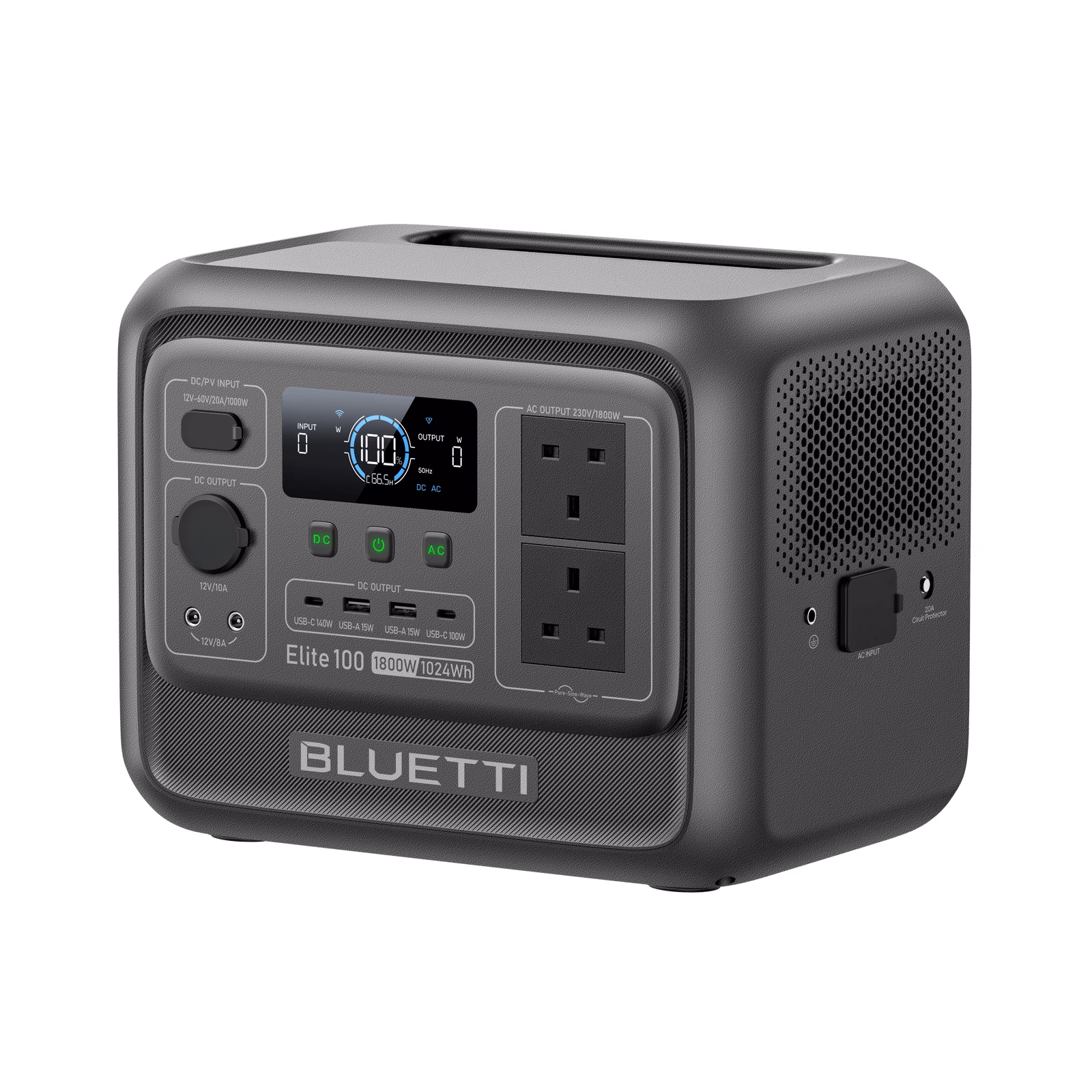BLUETTI Elite 100 V2 Portable Power Station 1024Wh | LiFePO4 – product image 3