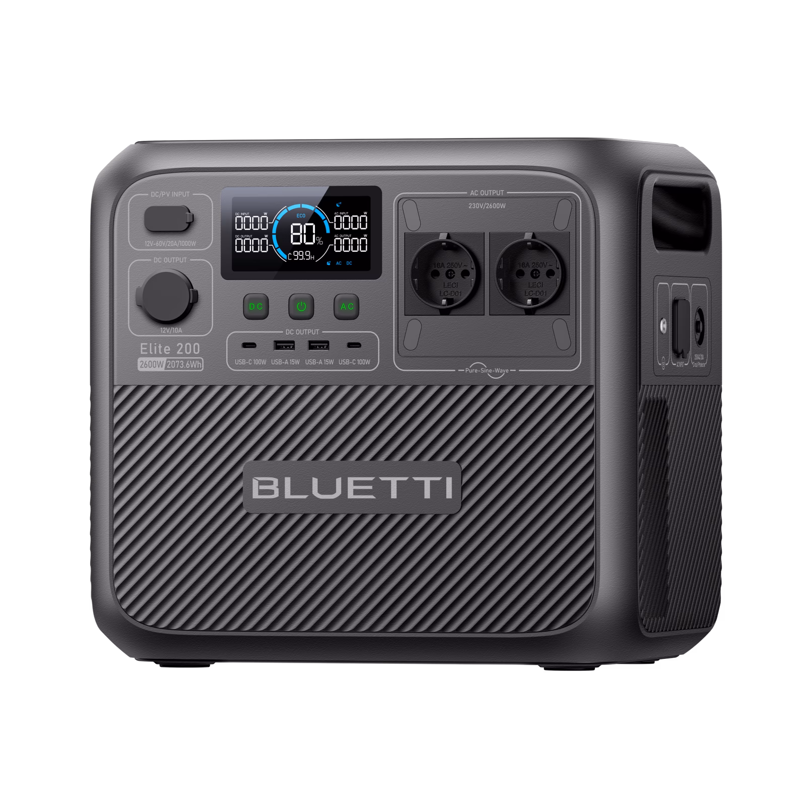 BLUETTI Elite 200 V2 Power Station 2073Wh | 6000 Cicli LiFePO4 – immagine prodotto 2