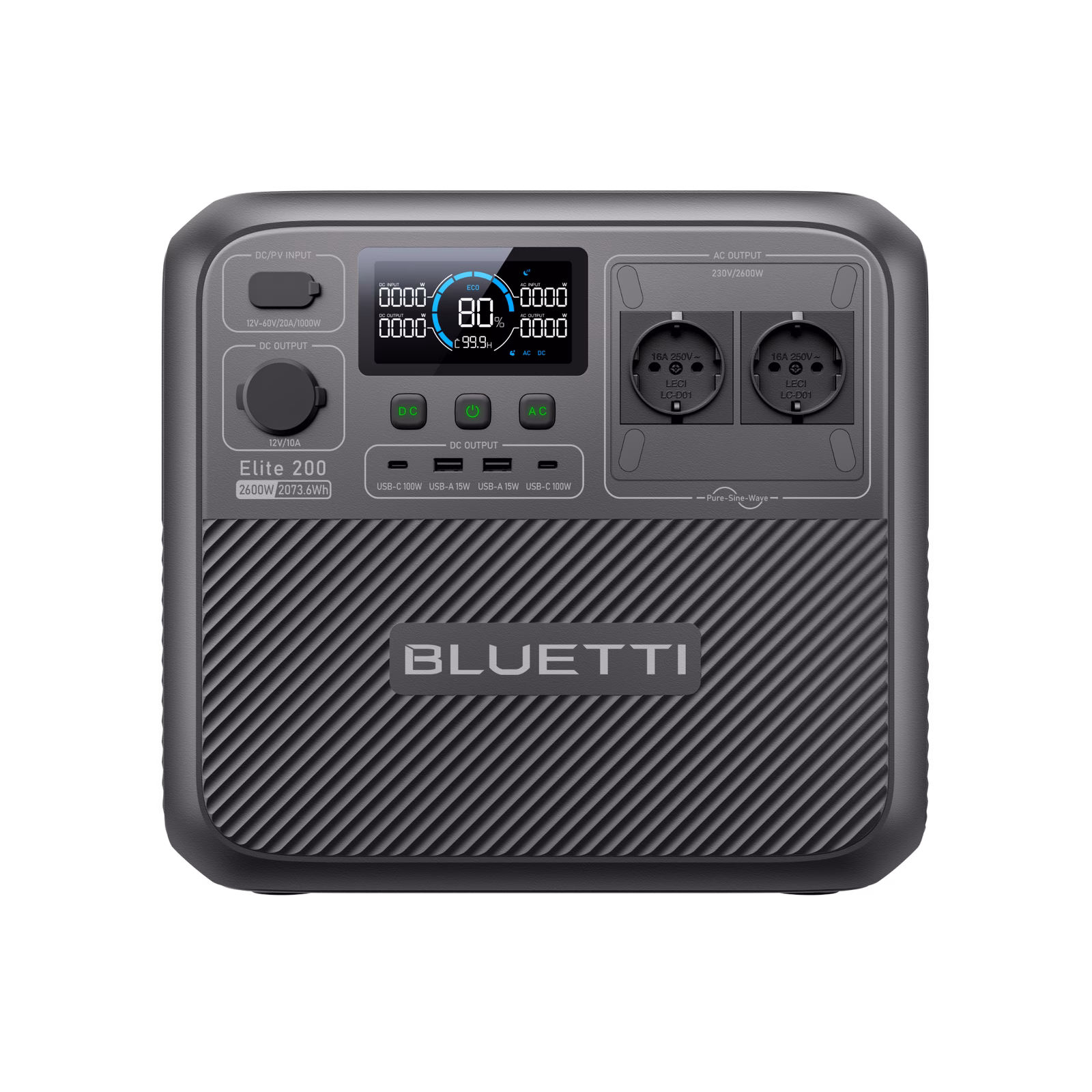 BLUETTI Elite 200 V2 Powerstation 2073Wh | 6000 Zyklen LiFePO4 – Produktbild 1
