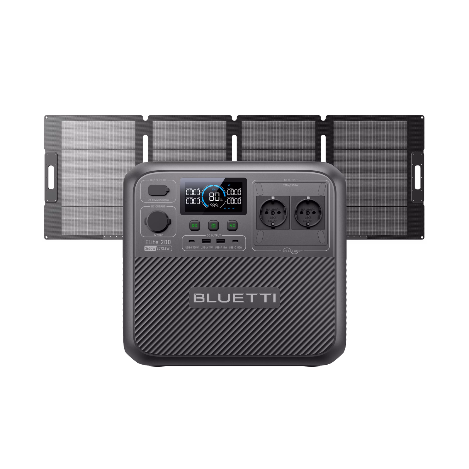 BLUETTI Elite 200 V2 Powerstation 2073Wh | 6000 Zyklen LiFePO4 – Produktbild 6