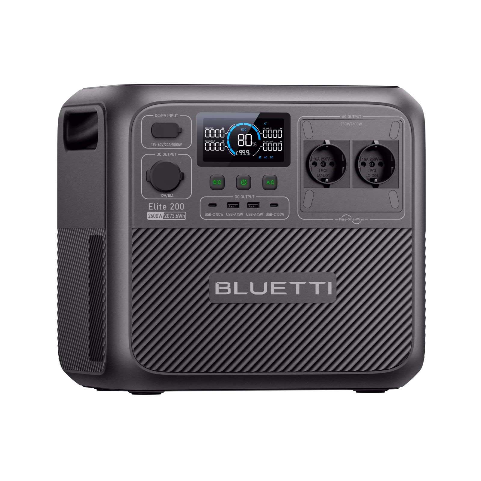 BLUETTI Elite 200 V2 Estación de Energía 2073Wh | 6000 Ciclos – imagen del producto 3