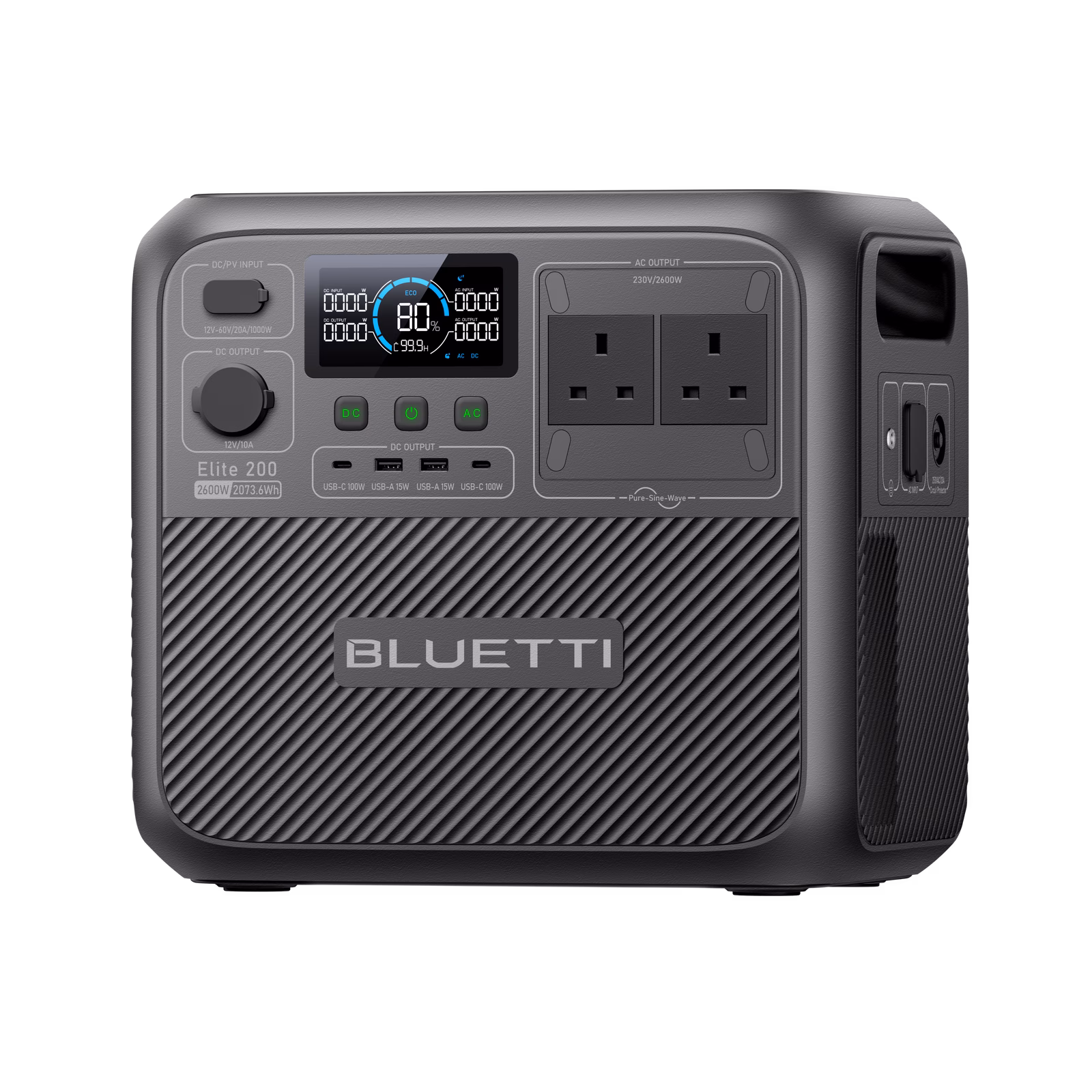 BLUETTI Elite 200 V2 Portable Power Station 2073Wh | 6000 Cycles – product image 3