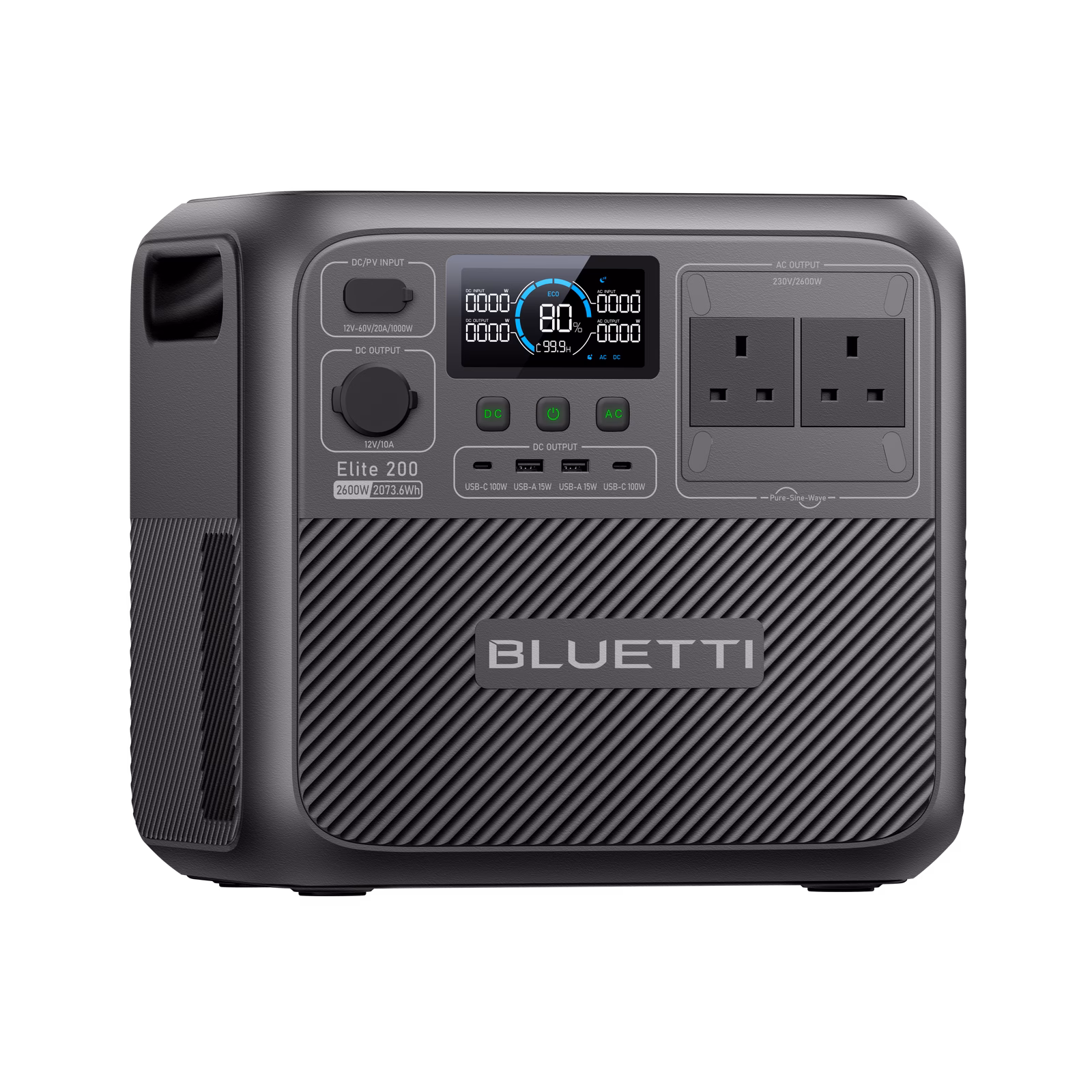 BLUETTI Elite 200 V2 Portable Power Station 2073Wh | 6000 Cycles – product image 2